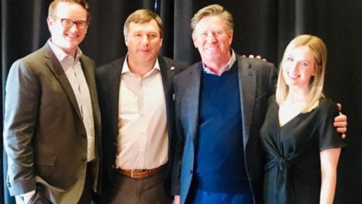 Kenneth S. Nugent with team