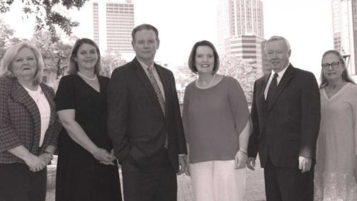 L. Daniel Mims with team