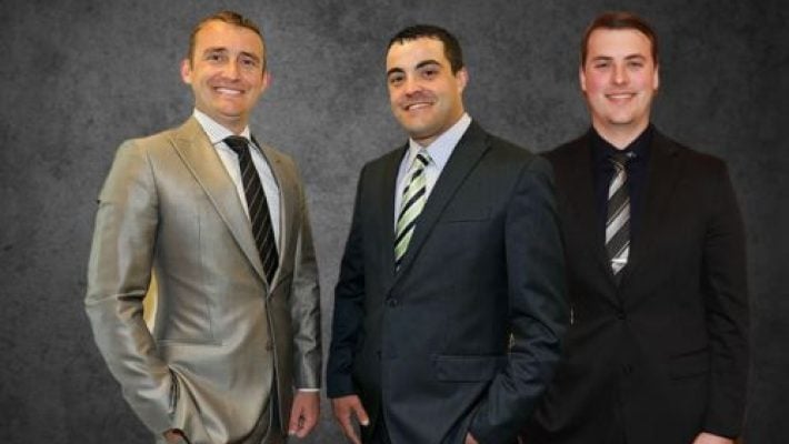 Lane Fitzgerald with His Team Members