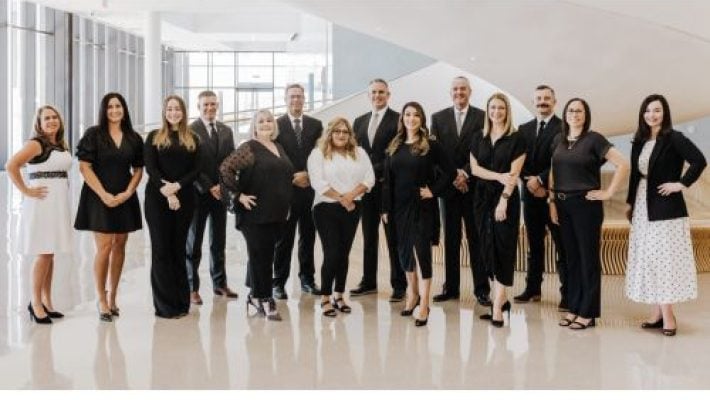 Lori Truitt with her team