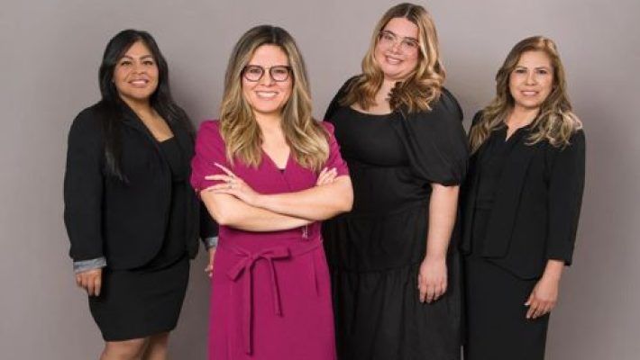 Luisa P. Alejos with team