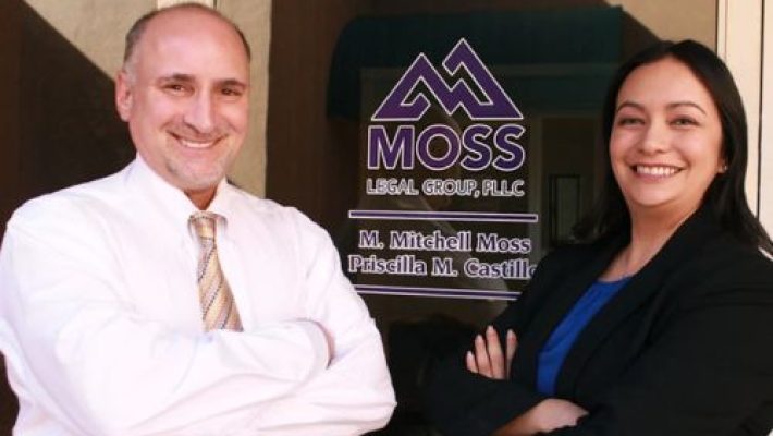 M. Mitchell Moss with team