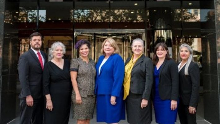 Maria I. O’Byrne Stephenson with team