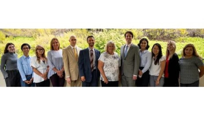 Mark Hertel with team