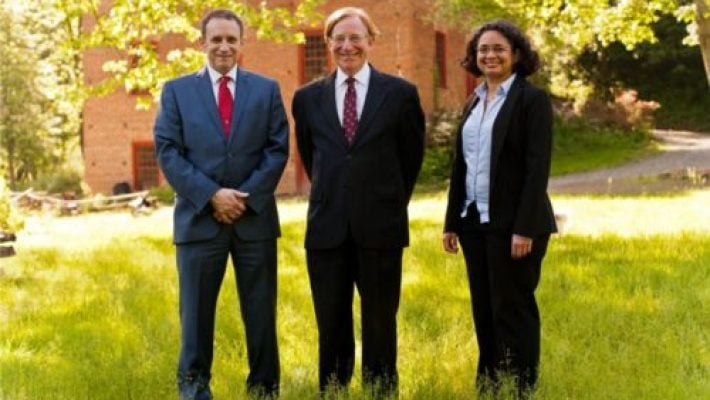 Meena H. Rajan with Her Colleagues