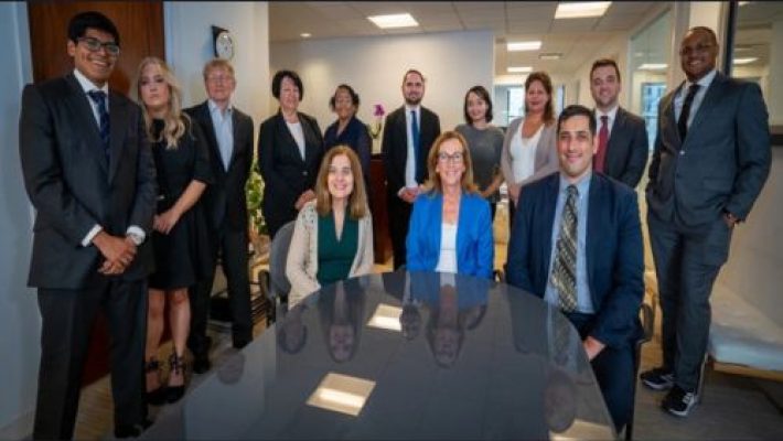 Melisande Hill with team