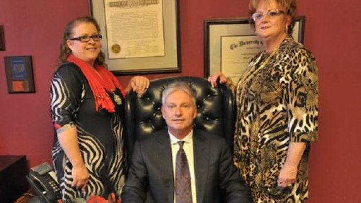 Michael A. Finerty With Team