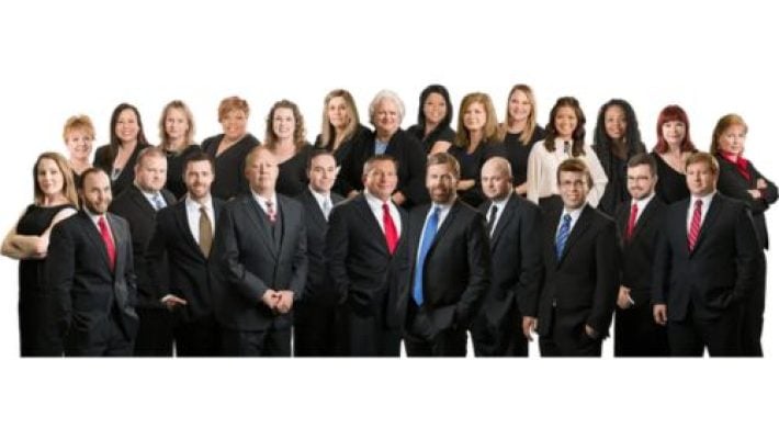 Michael D. Brock With Team