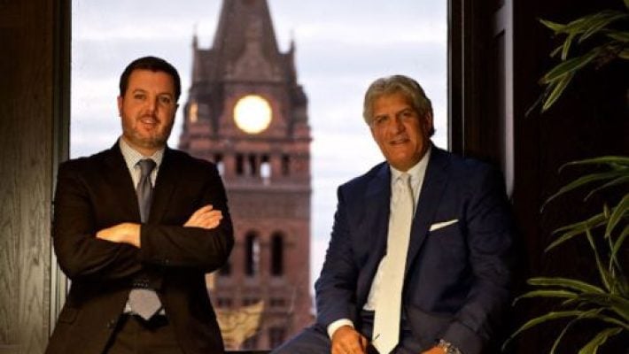 Michael F. Hart With Partner