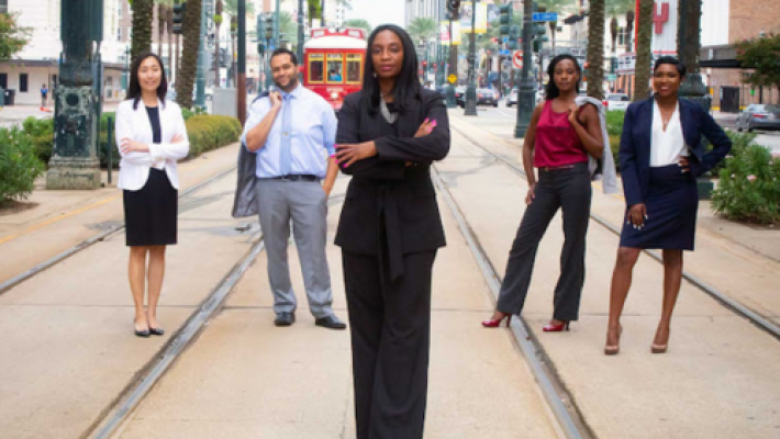 Michelle D. Craig with team