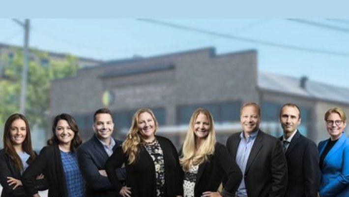 Michelle L. Birschbach With Team