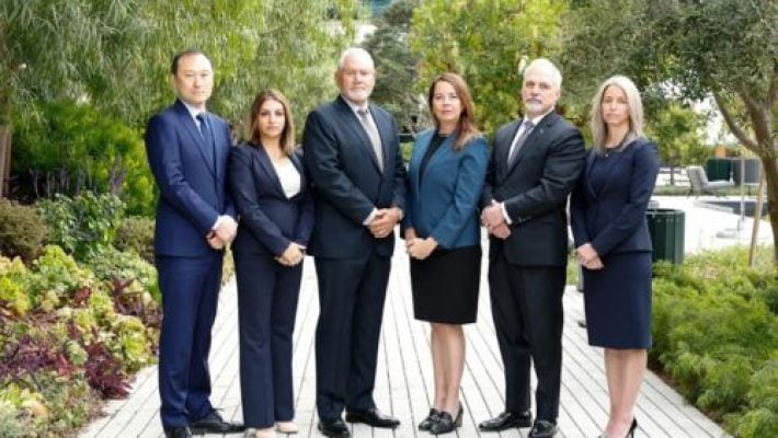 Mike Arias with team