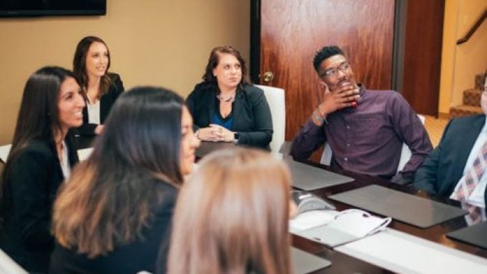 Mona Amini with team