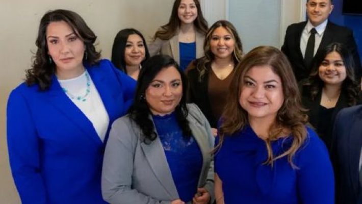 Monica E. Salazar With Team