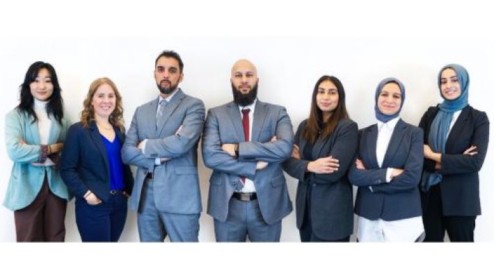 Naveed S. Husain with team