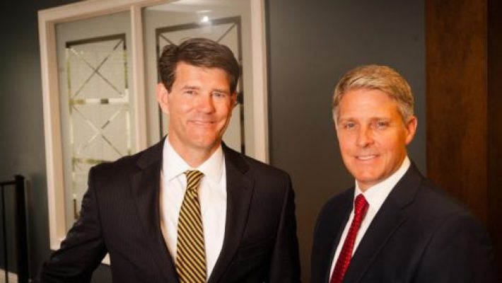 Niels P. Murphy wth colleague