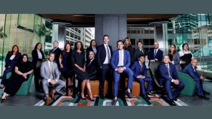 Parham Nikfarjam with team