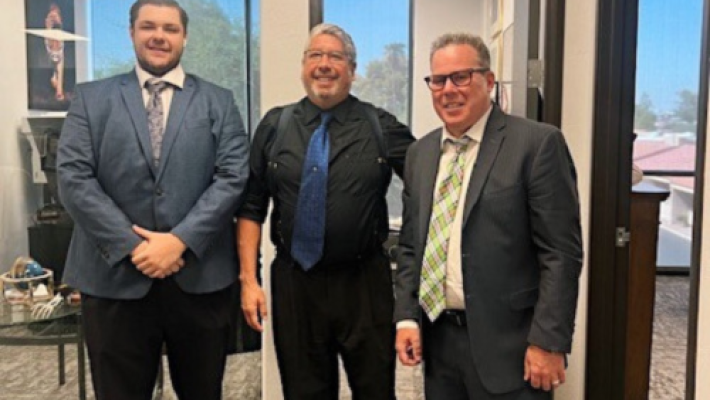 Paul D Friedman with team