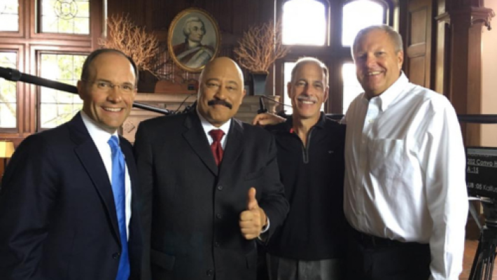 Paul R. Hernandez with team
