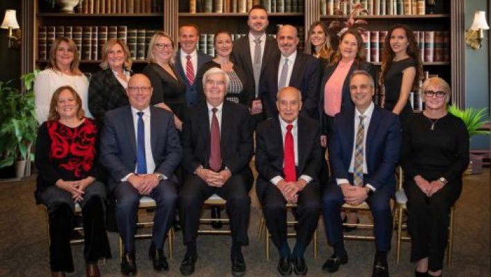 Paul a. Magliocchetti With Team