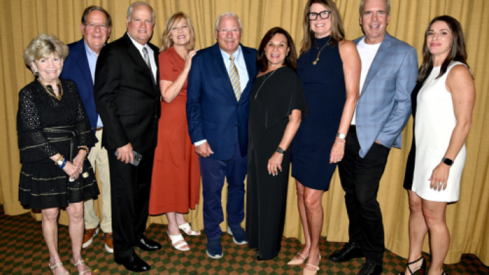 Peter W. Riley with team