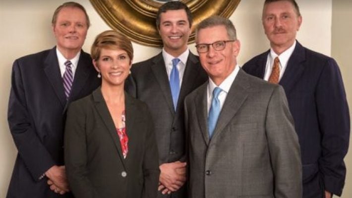 Philip C. Lawson With Team