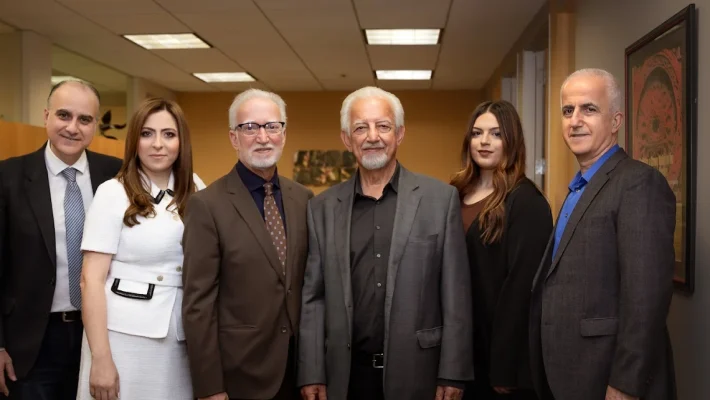 Rafi Ourfalian with team