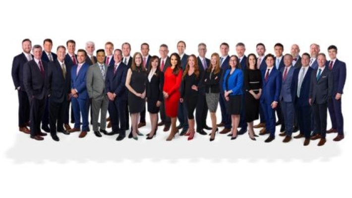 Randall O. Sorrels with team