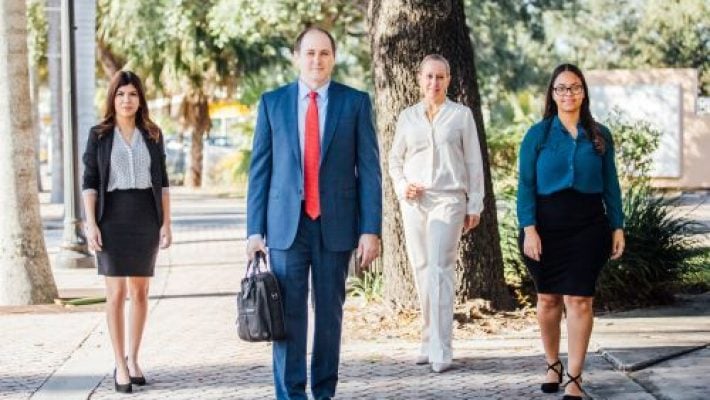 Robert A. Stiberman with team