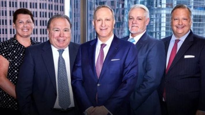 Robert P. Weiner with team