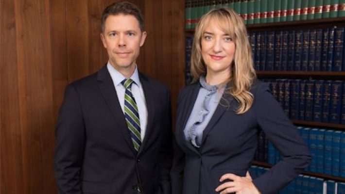Robert W. Bishop With Colleague