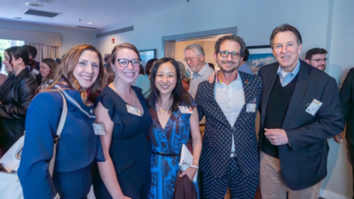 Ronald L. Abramson with team