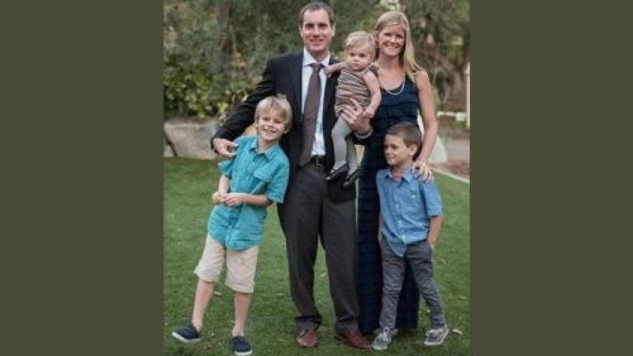 Ryan Hilts with family