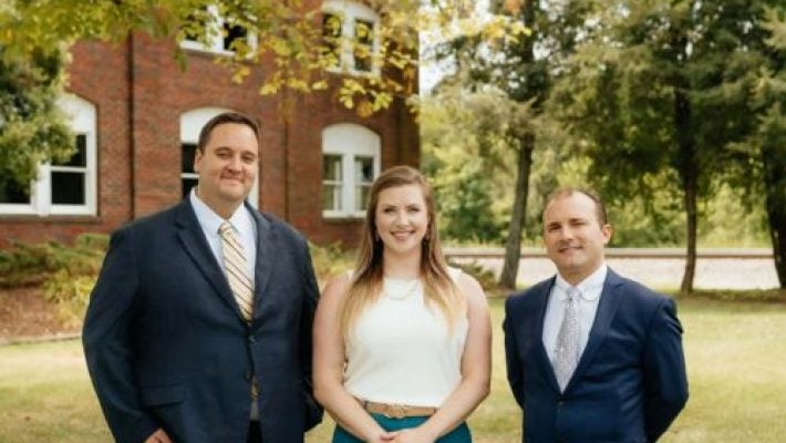 Samuel Hall With Team