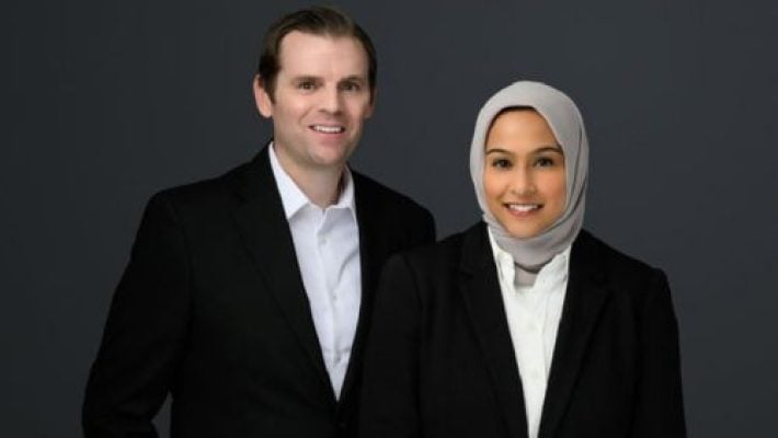 Shahzeen Karim with team