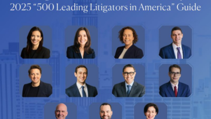 Shawn G. Crowley with legal team