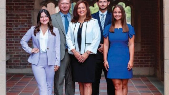 Stephanie E. Grana With Team