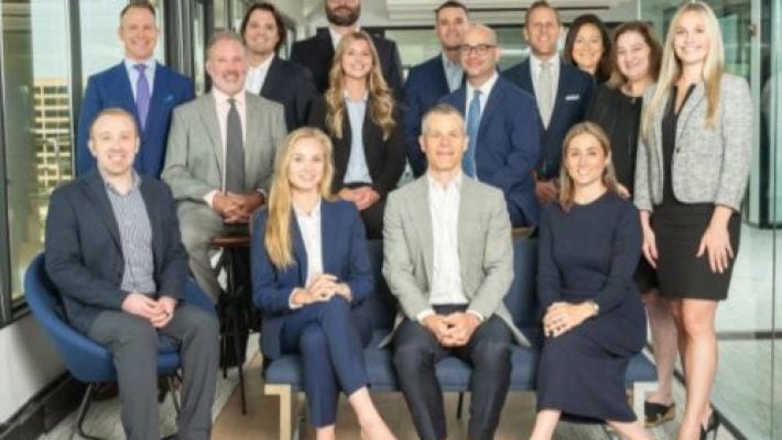 Steven D. Silverman with team