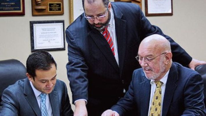 Steven P. Combs with Colleagues