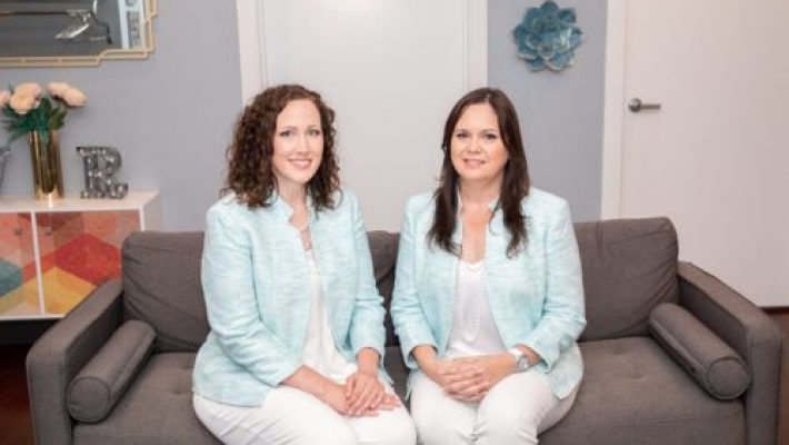 Tabitha Villarrubia with colleague