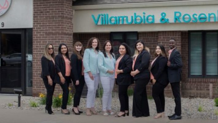 Tabitha Villarrubia with her team