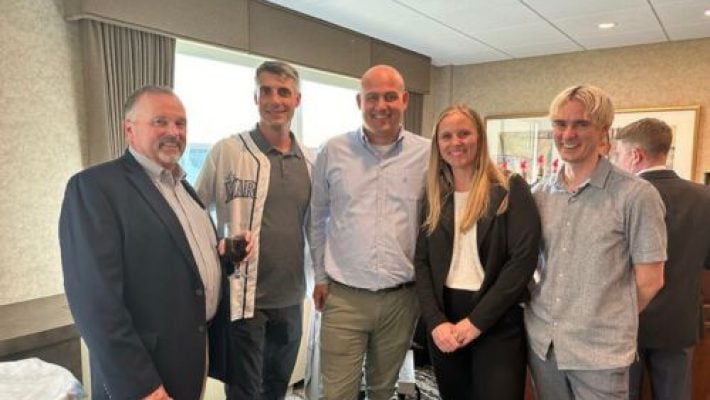 Thomas Buford with Team