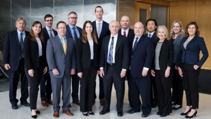 Walter G. Bauch with his team