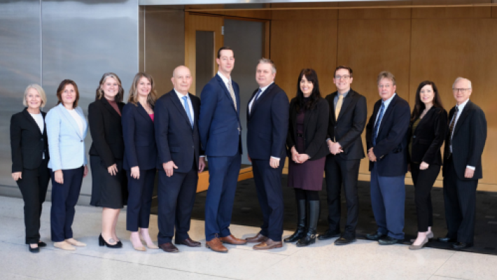 Walter G. Bauch with team