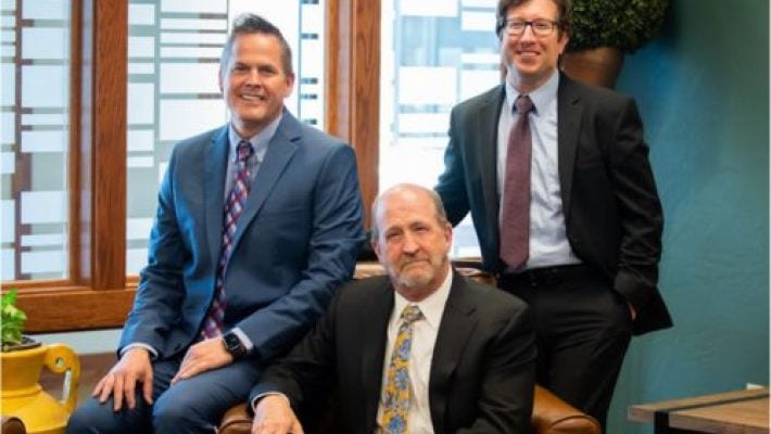 Wayne K. Caldwell With Team