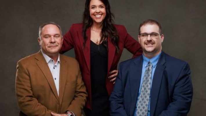 William C. Strong With Team