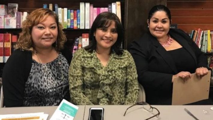 Yovanna Vargas with team